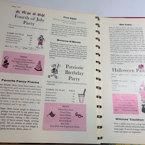 Vintage 1964 Betty Crocker Parties for Children Book Illustrated Recipes & Plans - Picture 10 of 11